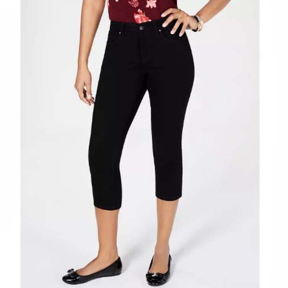 Charter Club Denim - NWT Charter Club Black Jean Capri 20W Tummy Contro